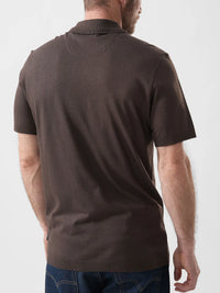 Polo Brax Parvis Marron
