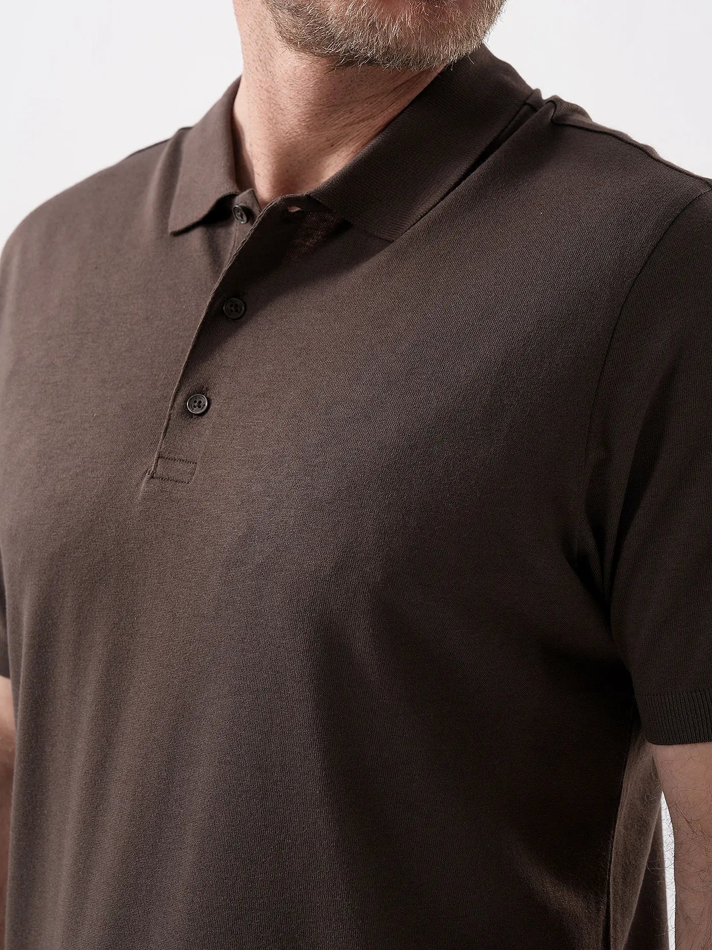 Polo Brax Parvis Marron