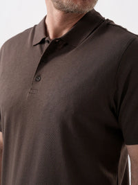 Polo Brax Parvis Marron