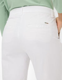 Pantalon de Mujer Brax Maron S Blanco