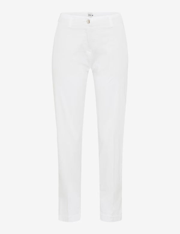 Pantalon de Mujer Brax Maron S Blanco