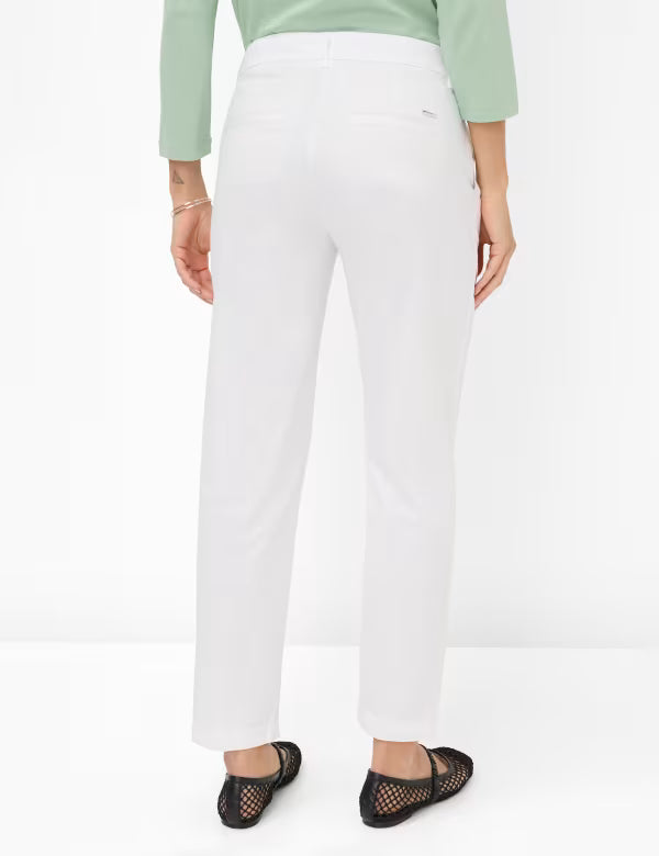 Pantalon de Mujer Brax Maron S Blanco