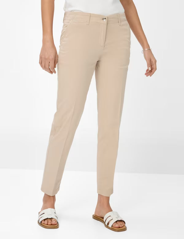 Pantalon de Mujer Brax Maron S Beige