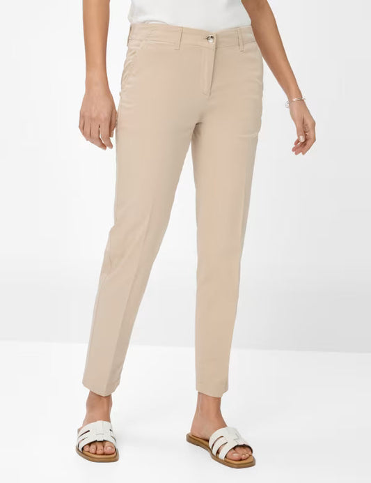 Pantalon de Mujer Brax Maron S Beige