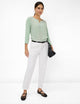 Pantalon de Mujer Brax Maron S Blanco