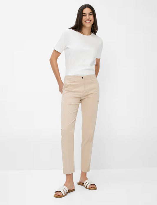 Pantalon de Mujer Brax Maron S Beige