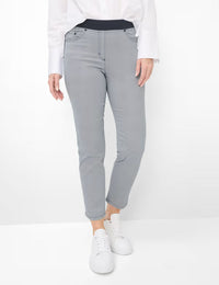 Pantalon de Mujer Brax Pamina 6/8 Navy