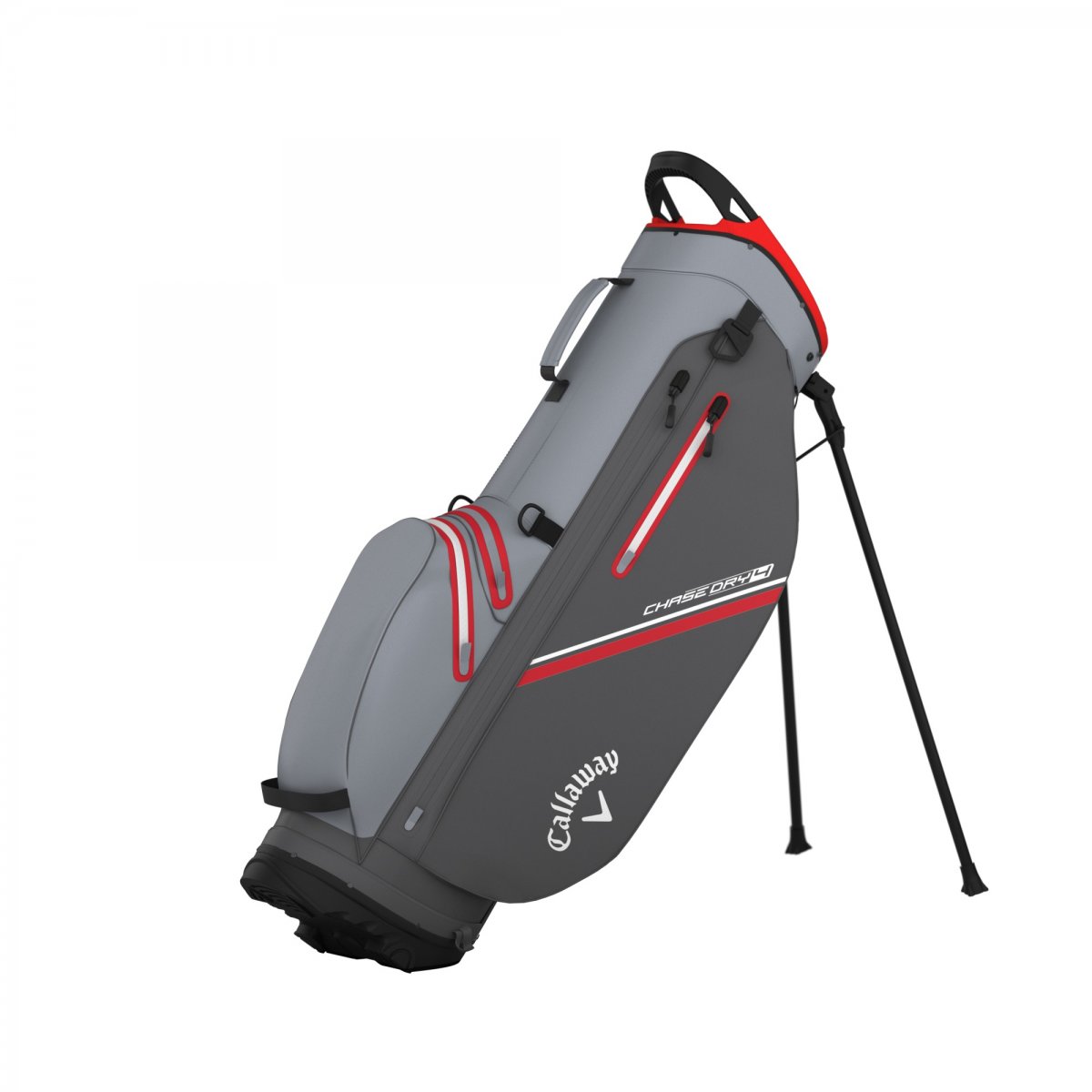 BOLSA CALLAWAY CHASE DRY 26 GRIS / GRAFITO/ROJO