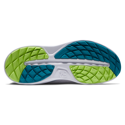 Zapato FootJoy Flex Blanco / Azul/Verde