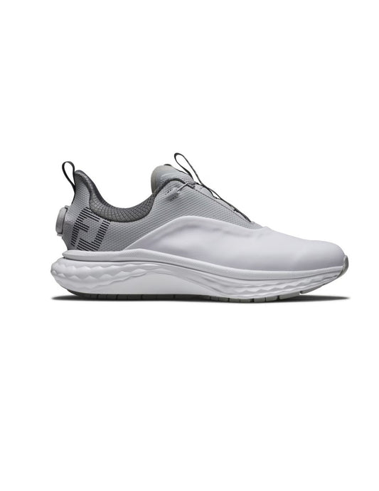 Zapato FootJoy Quantum Boa Blanco / Gris