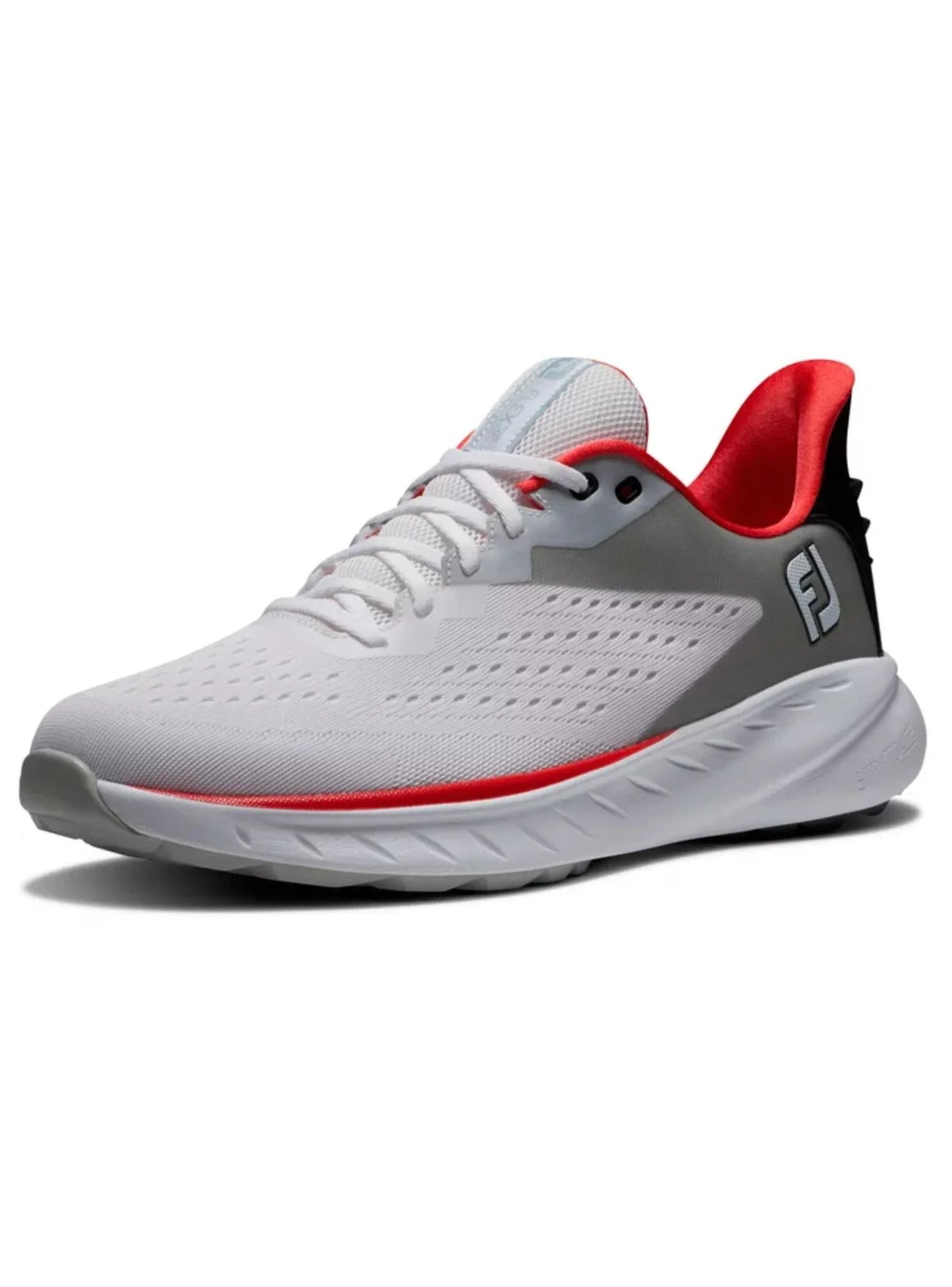Zapato FootJoy Flex Gris / Navy/Rojo