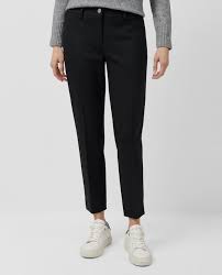 Pantalon Alberto Tina Black Jersey Print Mujer