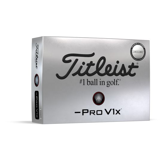 Bolas Titleist Pro V1X Left Dash With Enhanced Align 2025