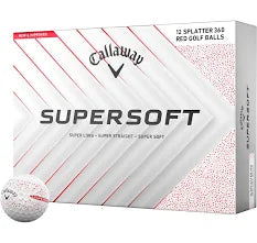 compare product Bolas Callaway Supersoft Splatter 25