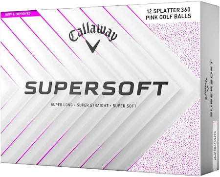 Bolas Callaway Supersoft Splatter 25