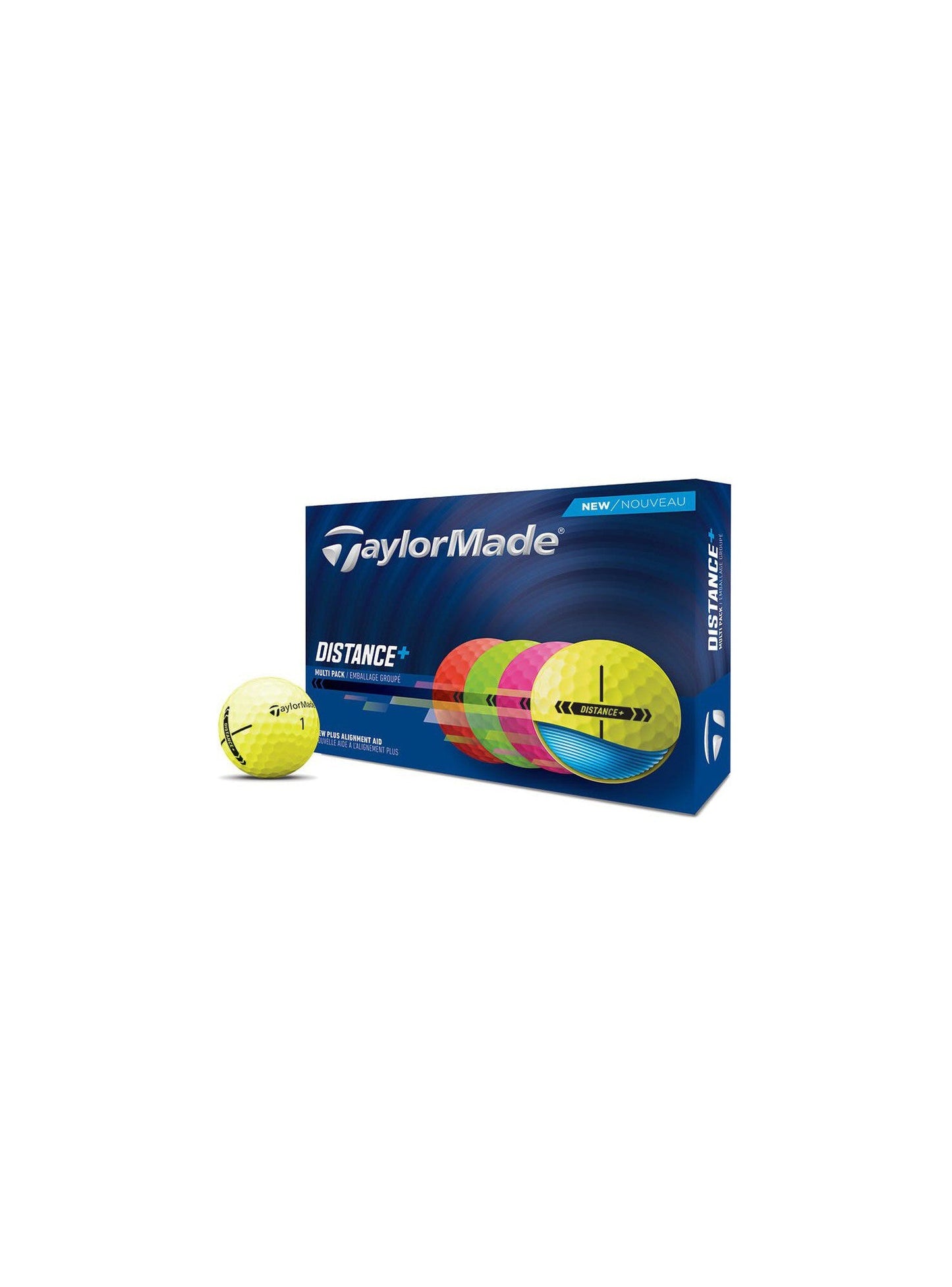 Bolas Taylor Made Distance+ Multipack 2025