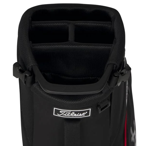 Bolsa Titleist Players S4 Stadry Negro / Rojo/Grafito