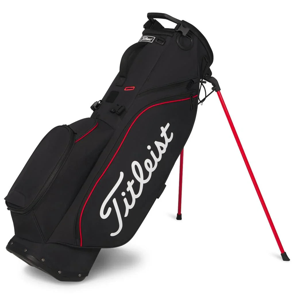 Bolsa Titleist Players S4 Negro / Rojo/Blanco