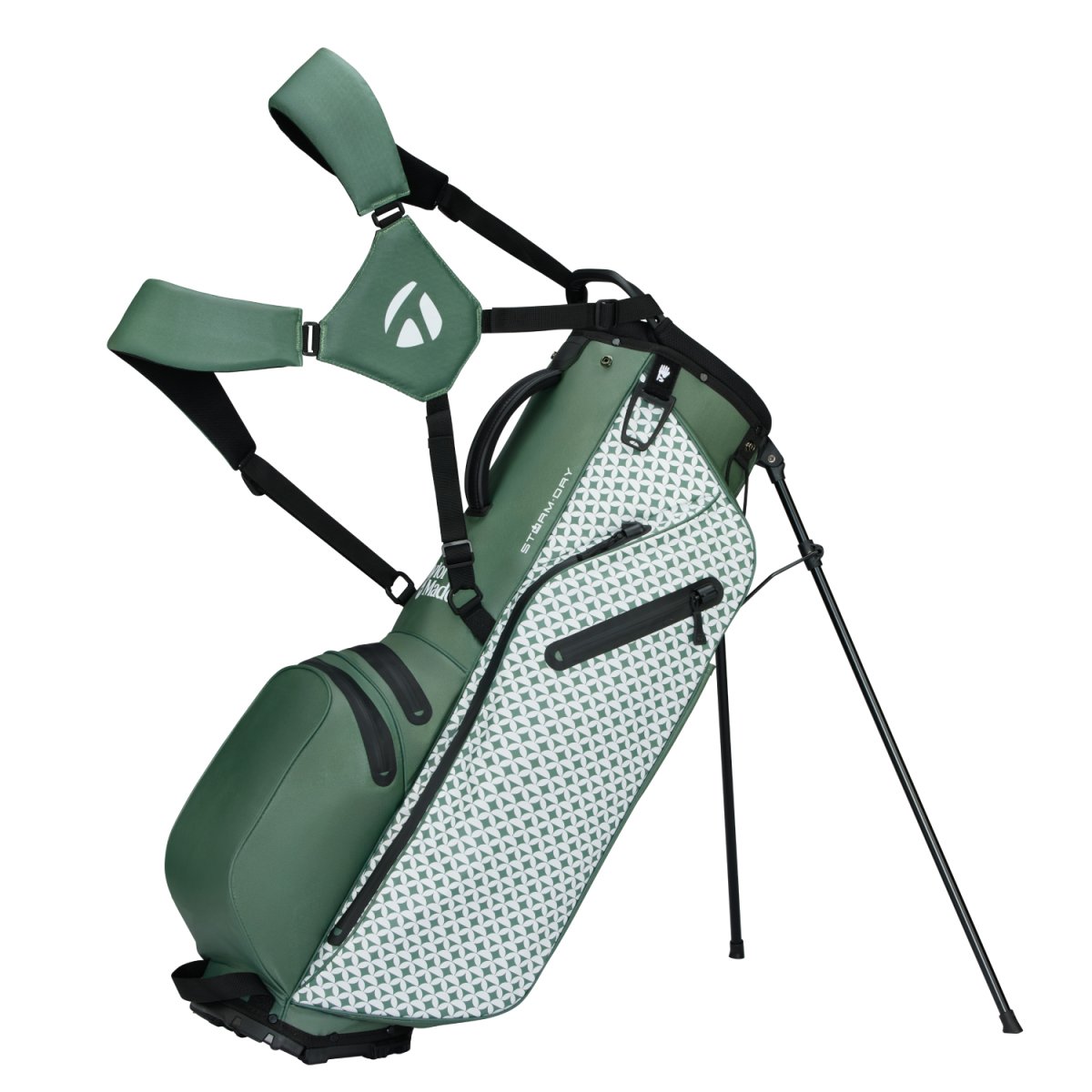 BOLSA TAYLOR MADE TM26 STORM DRY STAND BLANCO / VERDE OSC. SAGE