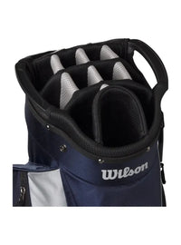 BOLSA WILSON FEATHER NAVY / PLATA